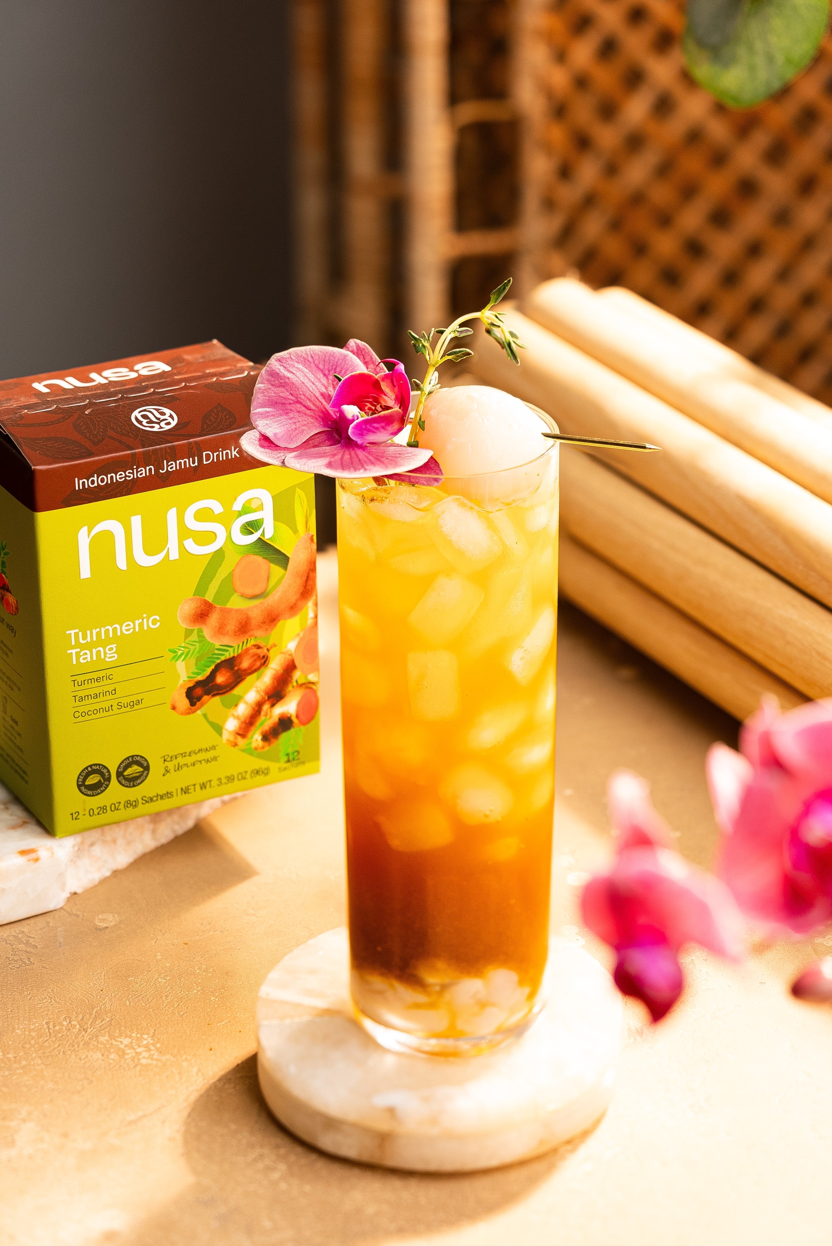 Turmeric Tang Coconut Lychee